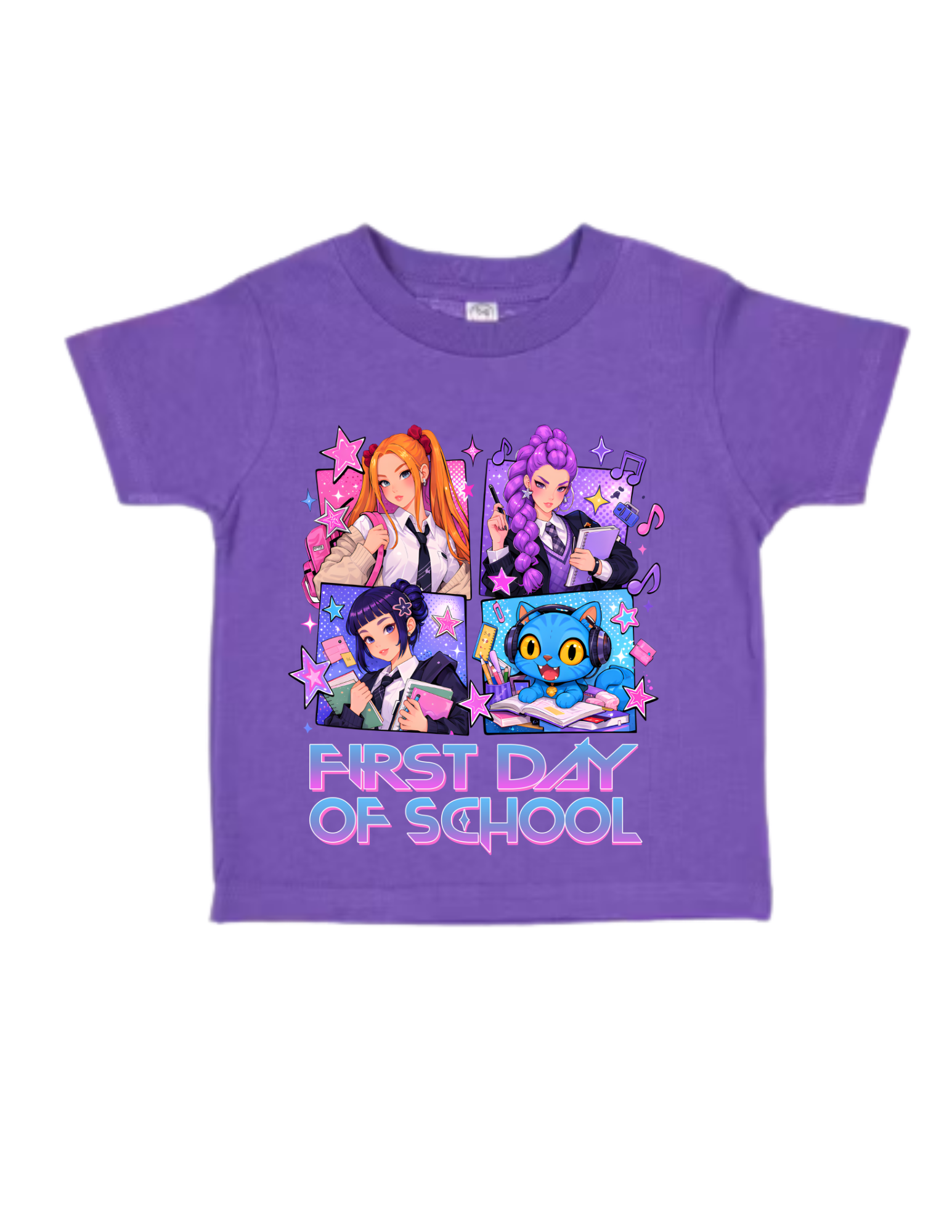 Huntrix K-Pop Demon Hunter™ First Day of School Youth Tee