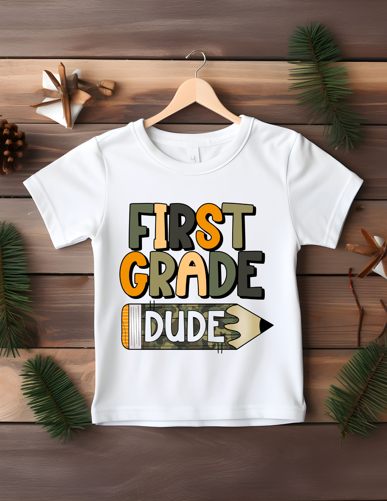 First Grade Dude Back-to-School Youth Tee