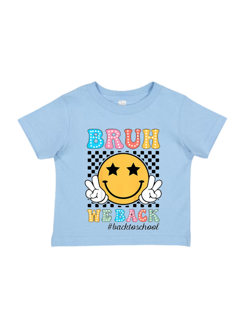 Bruh, We Back! Youth Back-to-School Tee