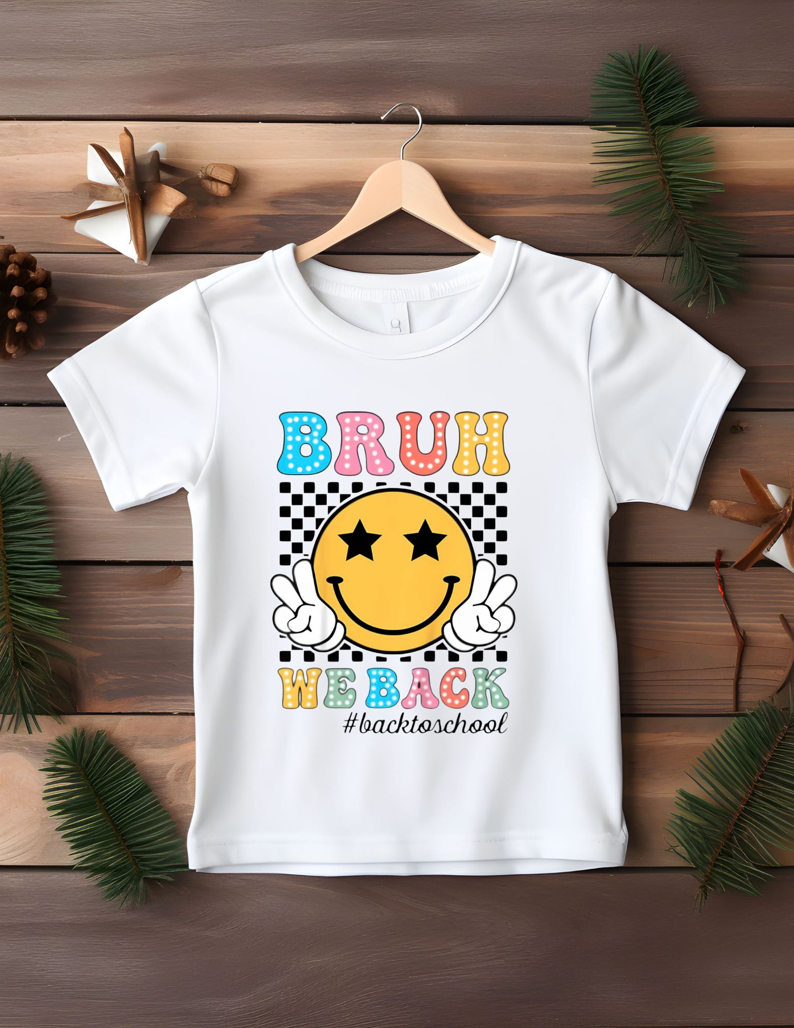 Bruh, We Back! Youth Back-to-School Tee