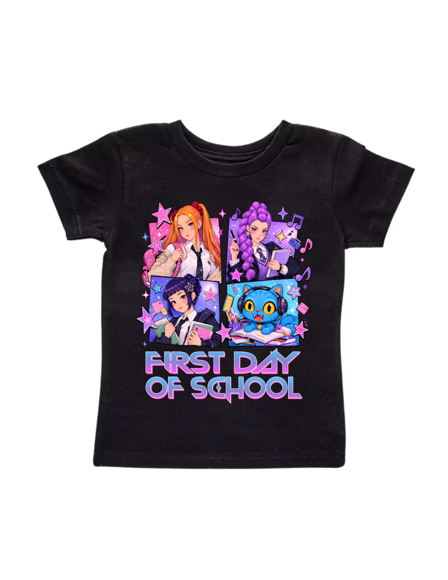 Huntrix K-Pop Demon Hunter™ First Day of School Youth Tee