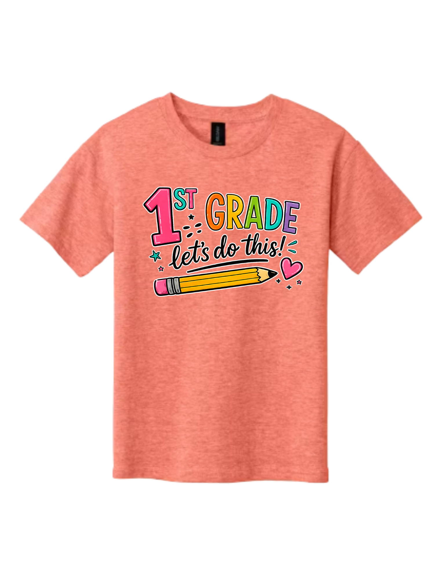 1st Grade Let's Do This! Youth Back-to-School T-Shirt