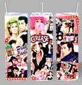 Grease-Inspired Vintage Collage Tumbler