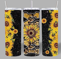 Sunflower Mama Glitter Tumbler