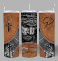 Faith Over Fear Christian Tumbler