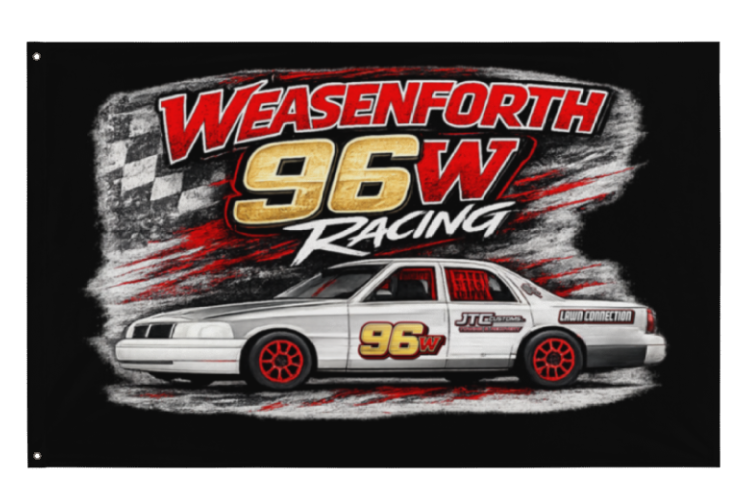 Weasenforth #96W Racing Flag
