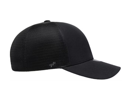 Weasenforth 96W Fitted Hat – Leather Patch Racing Hat