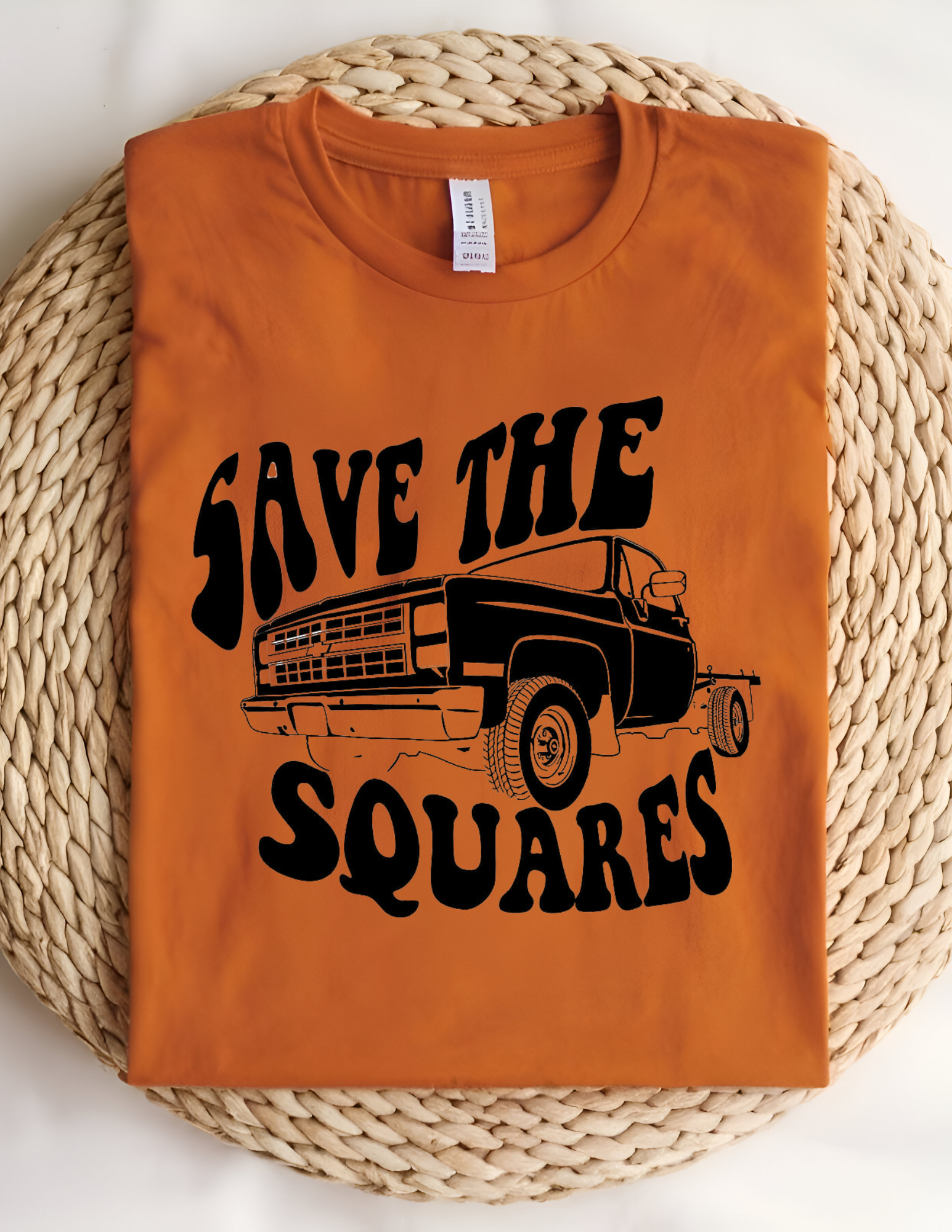 “Save The Squares” Classic Truck Tee