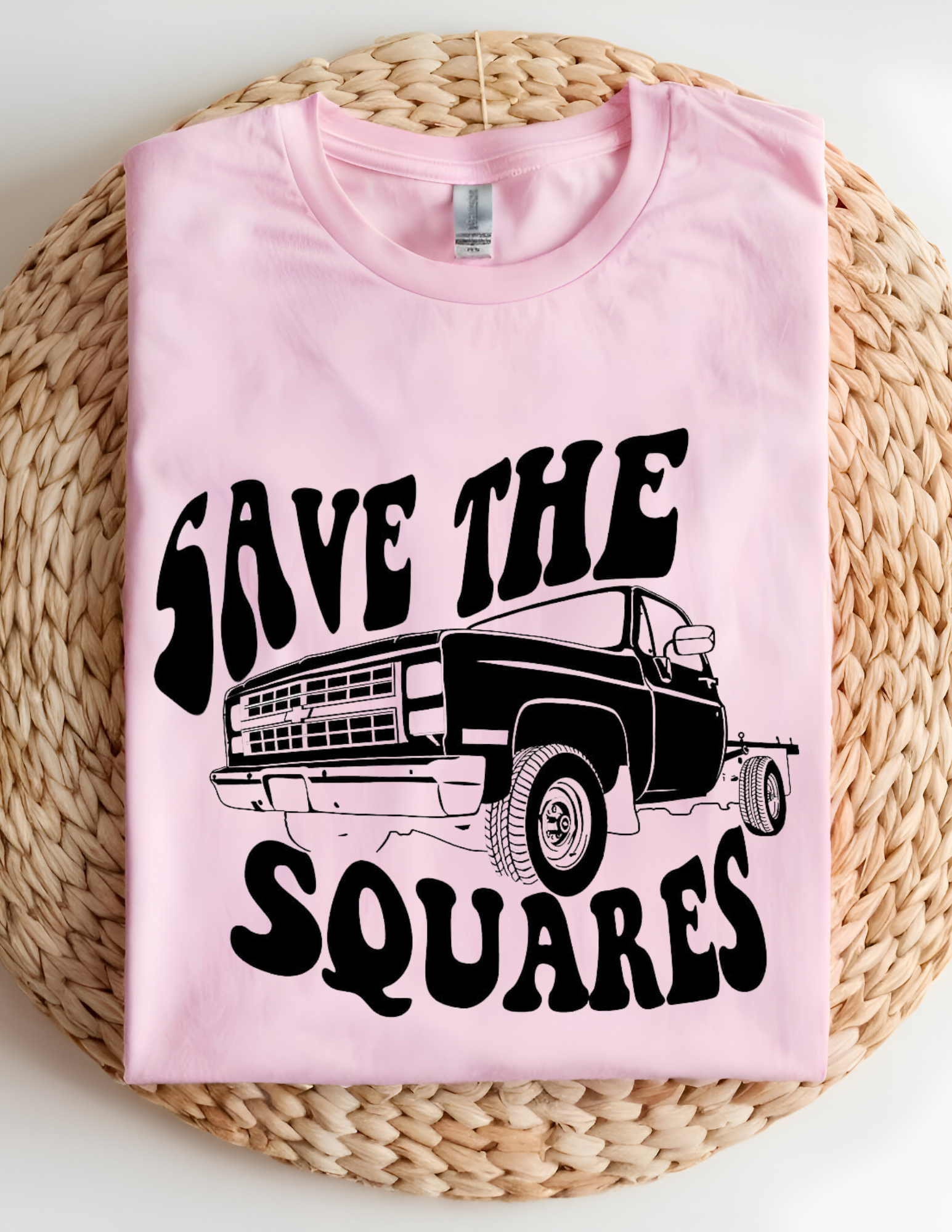 “Save The Squares” Classic Truck Tee