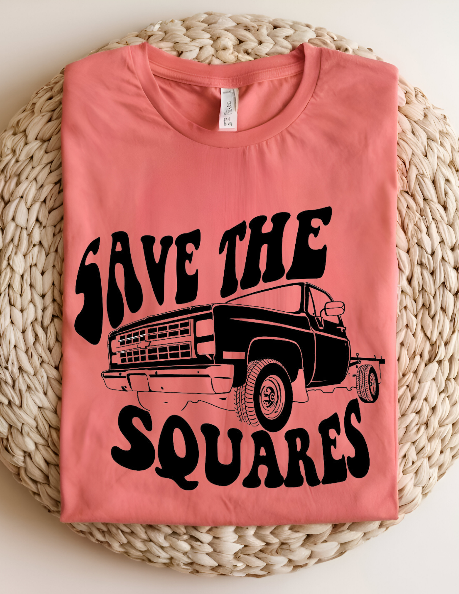 “Save The Squares” Classic Truck Tee