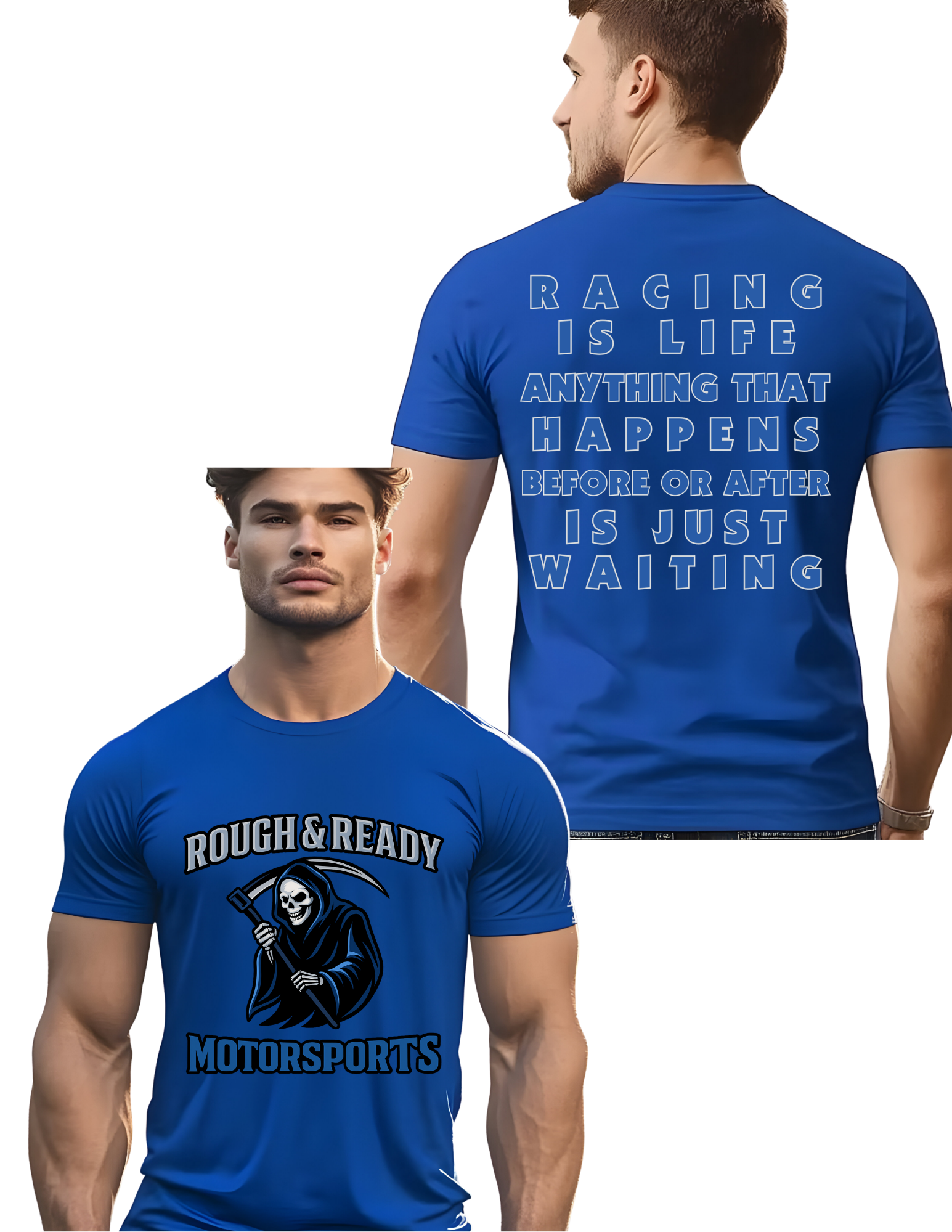 Rough & Ready Motorsports Tees – Stephen Pritts Collection 🏁🔥
