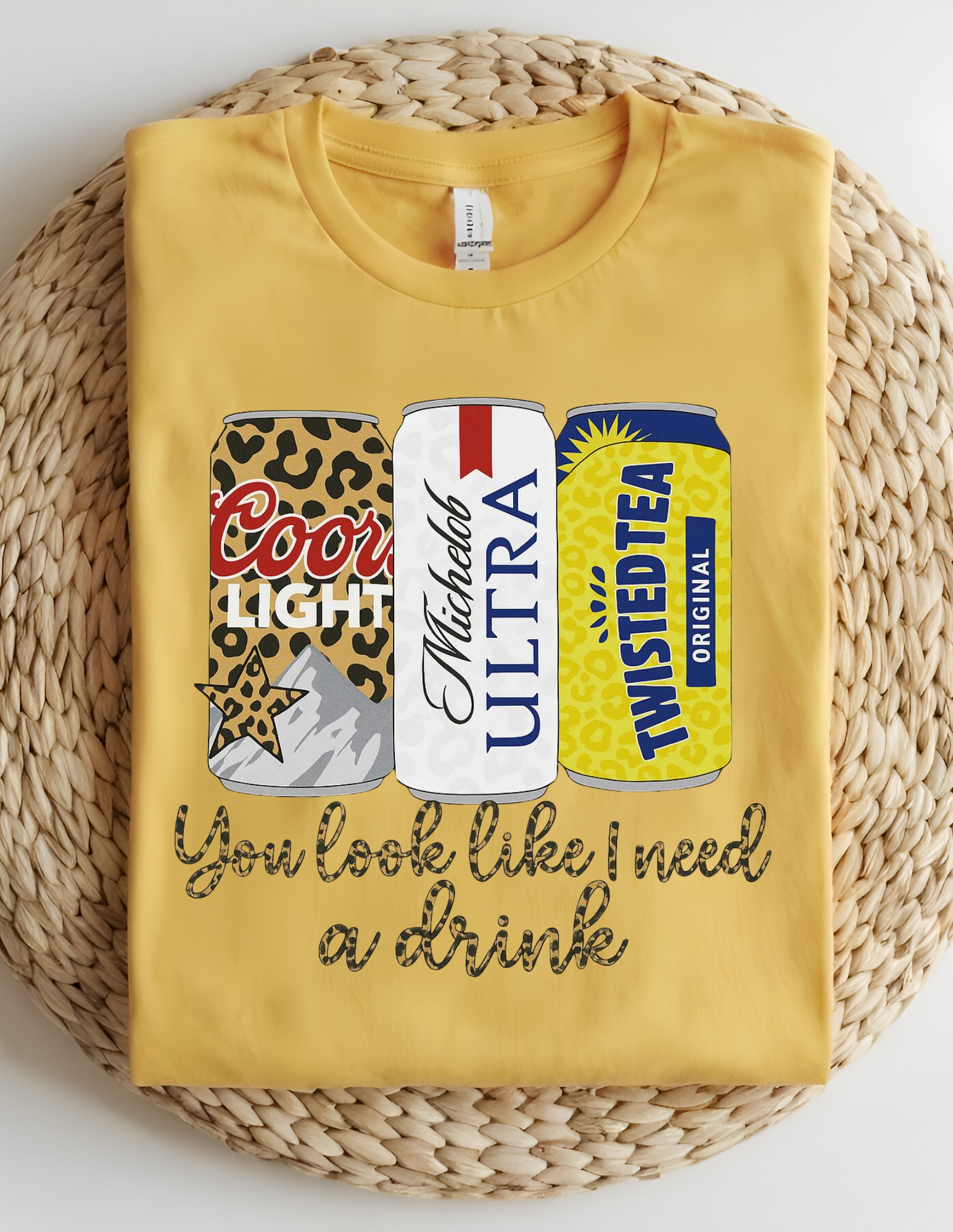 You Look Like I Need a Drink Tee 🍻✨