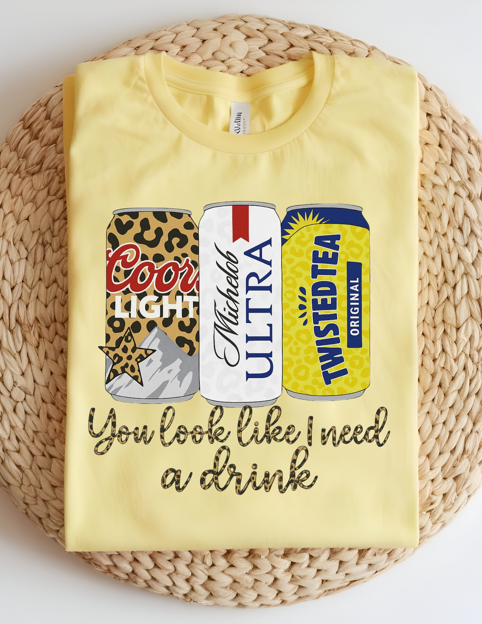 You Look Like I Need a Drink Tee 🍻✨