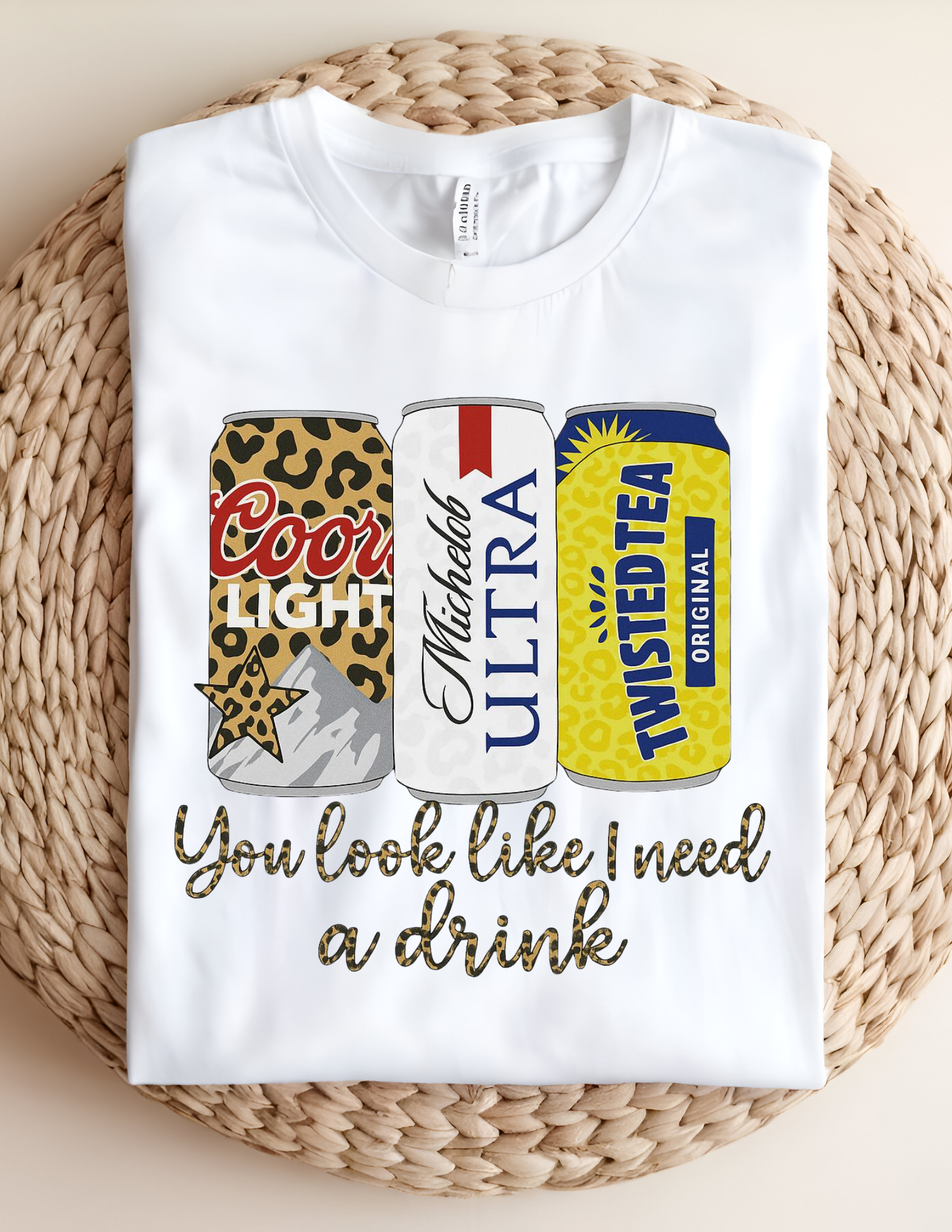 You Look Like I Need a Drink Tee 🍻✨