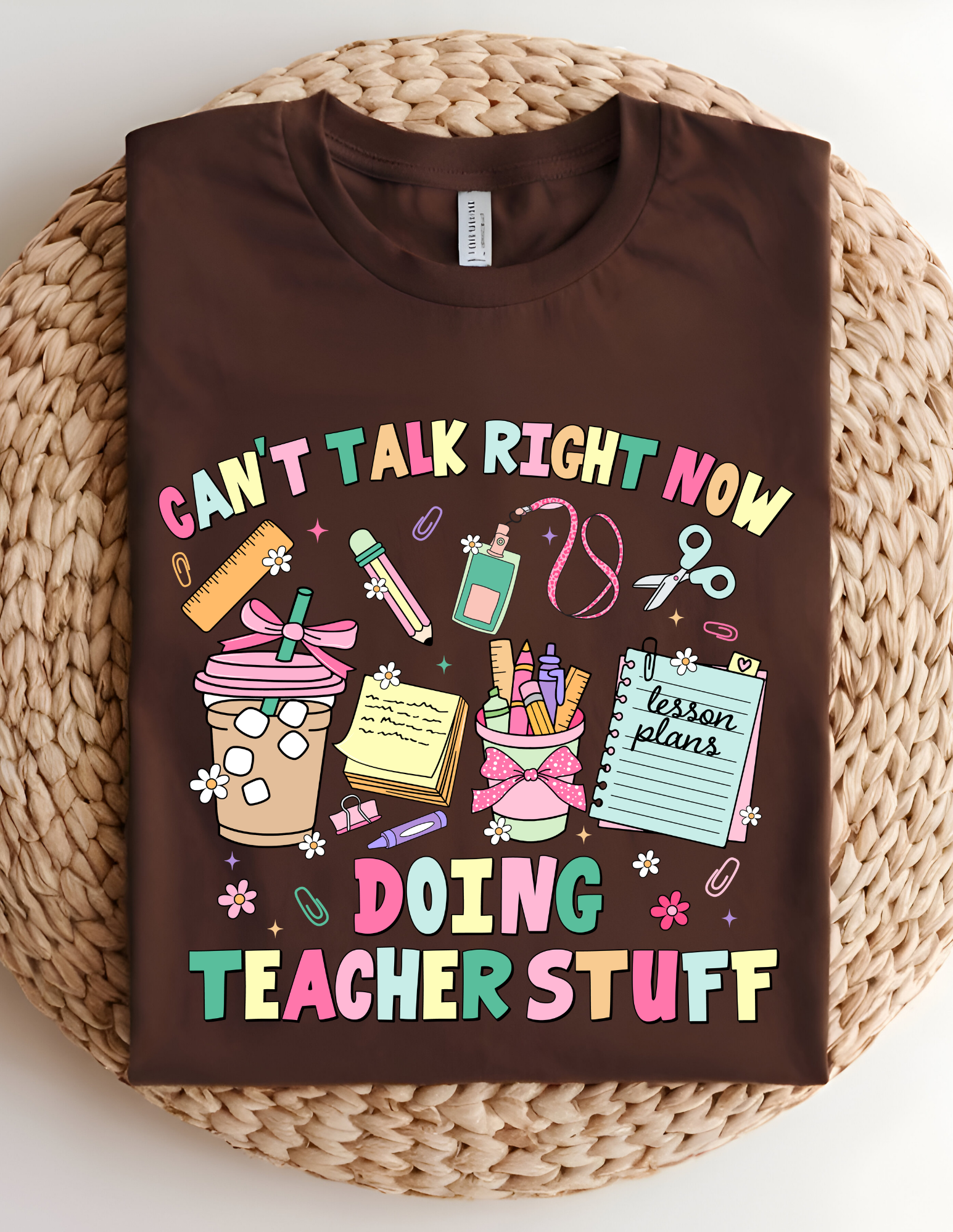 “Doing Teacher Stuff” Tee 🍎✏️