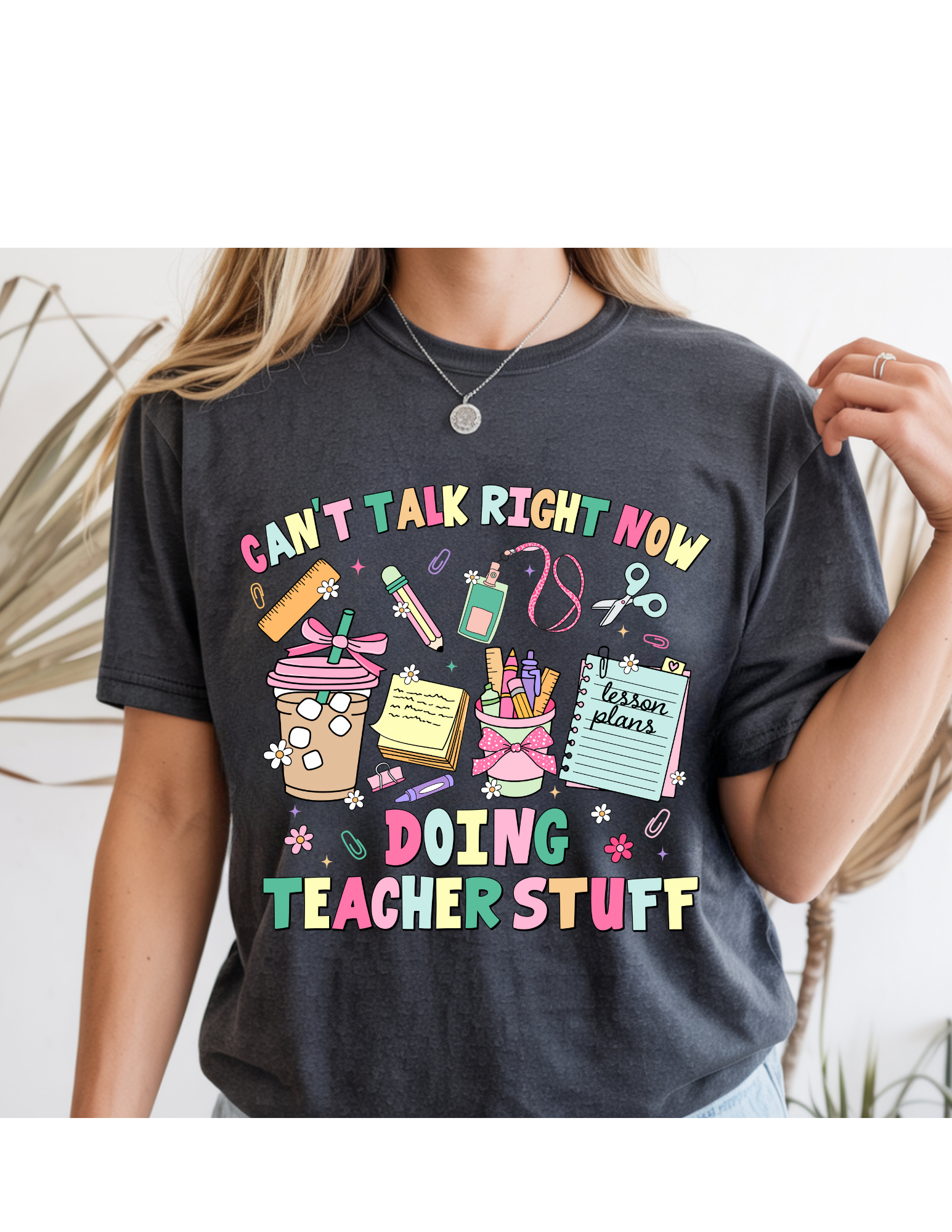 “Doing Teacher Stuff” Tee 🍎✏️