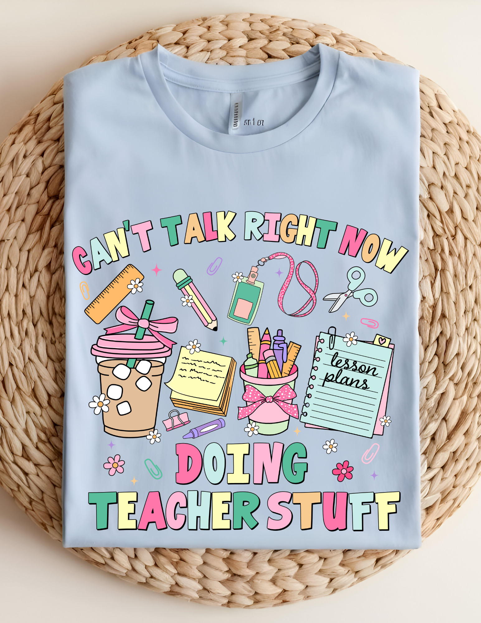 “Doing Teacher Stuff” Tee 🍎✏️