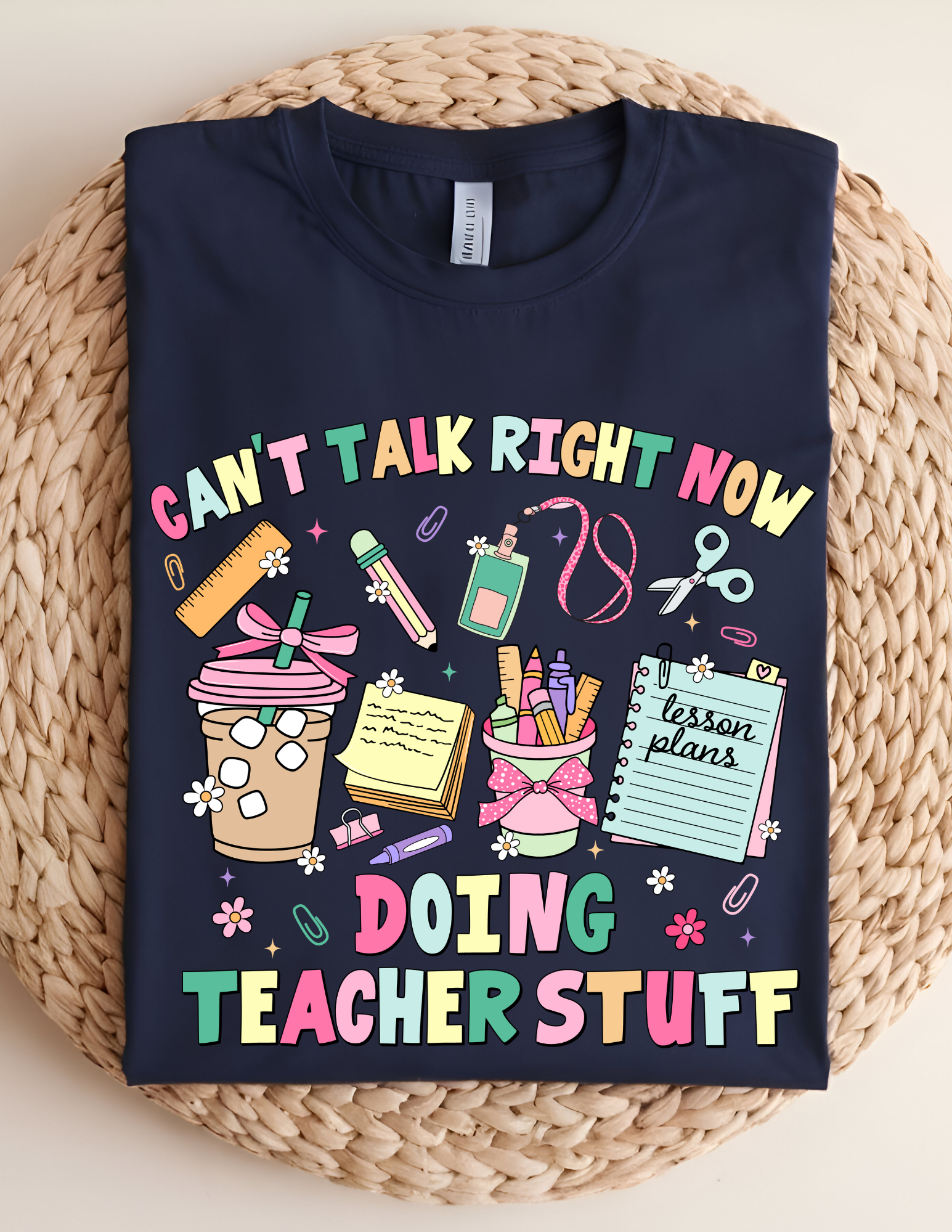 “Doing Teacher Stuff” Tee 🍎✏️