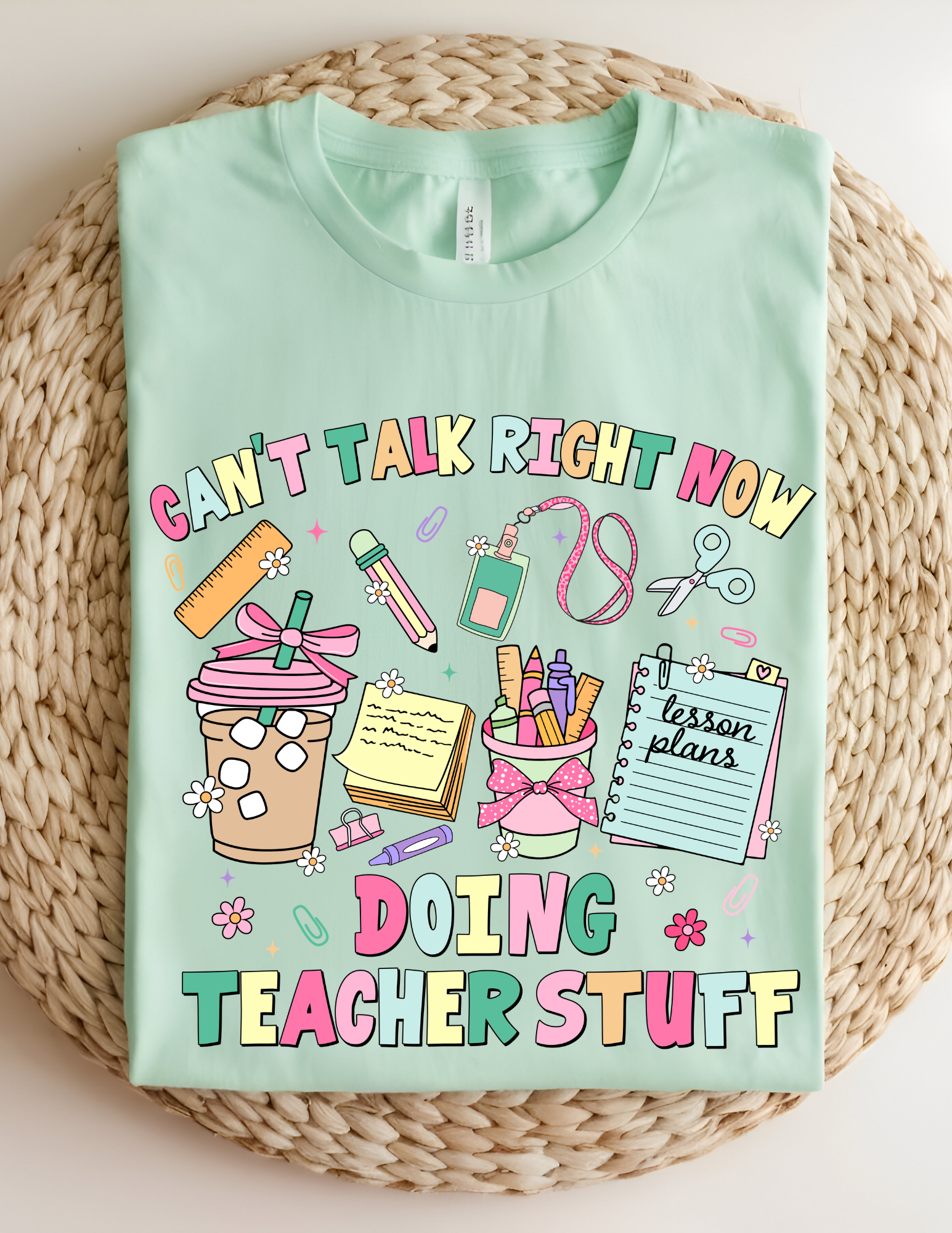 “Doing Teacher Stuff” Tee 🍎✏️