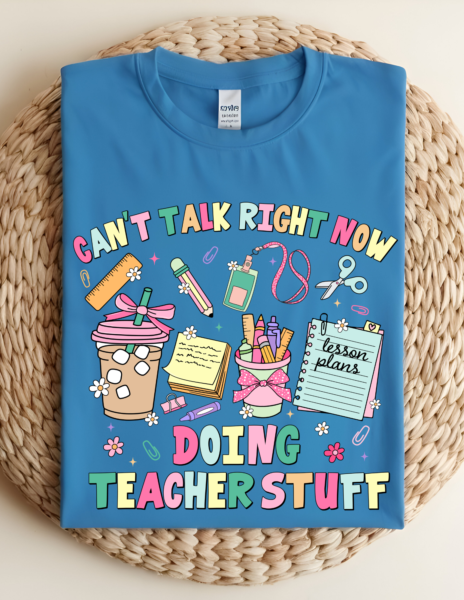 “Doing Teacher Stuff” Tee 🍎✏️