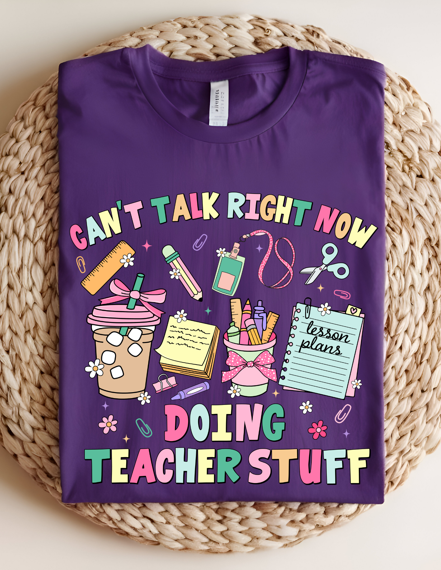 “Doing Teacher Stuff” Tee 🍎✏️