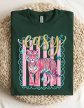 “Easy Tiger” Preppy Graphic Tee