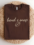 Bend & Snap Football Graphic Tee