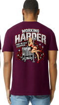 Working Harder Funny Mechanic Tee