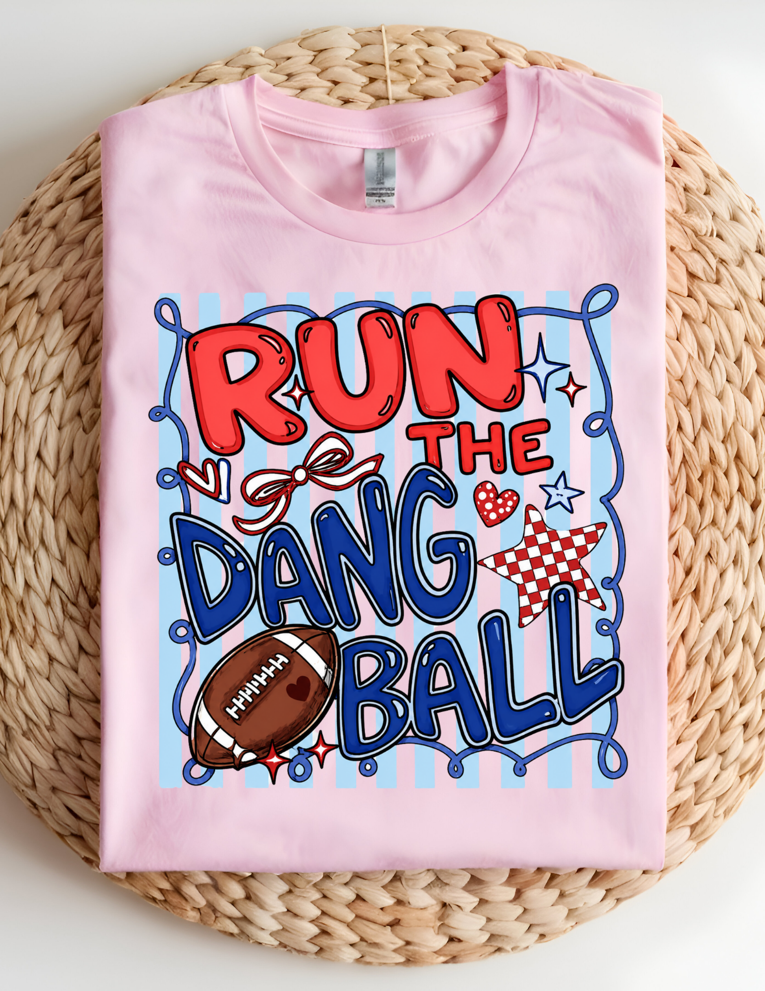 Run the Dang Ball Game Day Graphic Tee