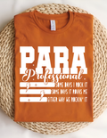 PARA Professional "We're Rockin' It" Graphic Tee