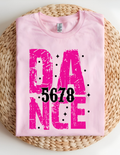 Dance 5678 Distressed Tee