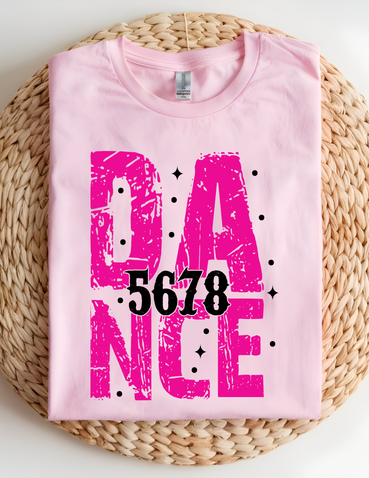 Dance 5678 Distressed Tee