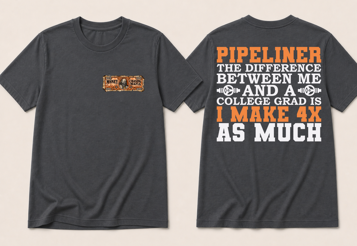 Pipeliner Difference Front and Back Tee