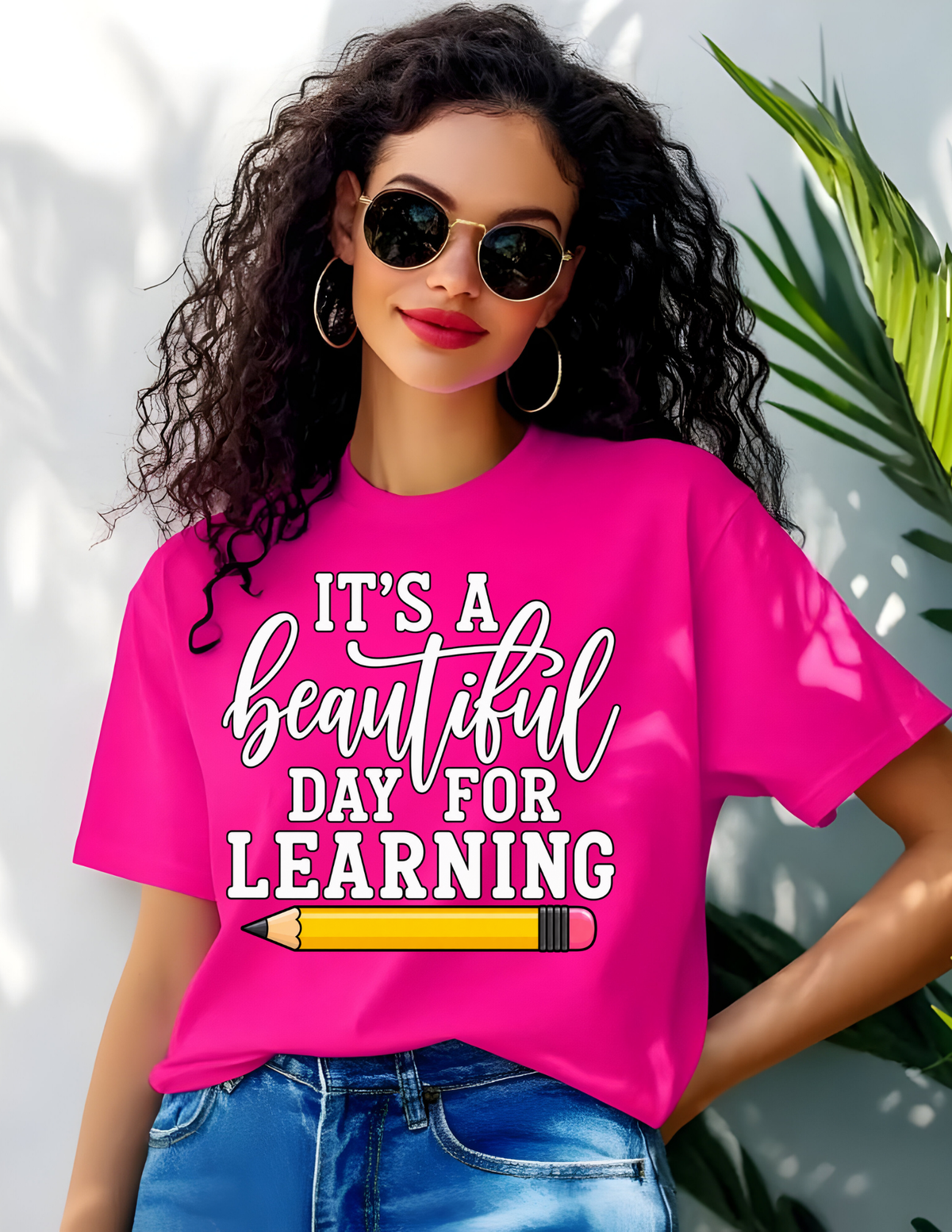 It’s a Beautiful Day for Learning Teacher Tee
