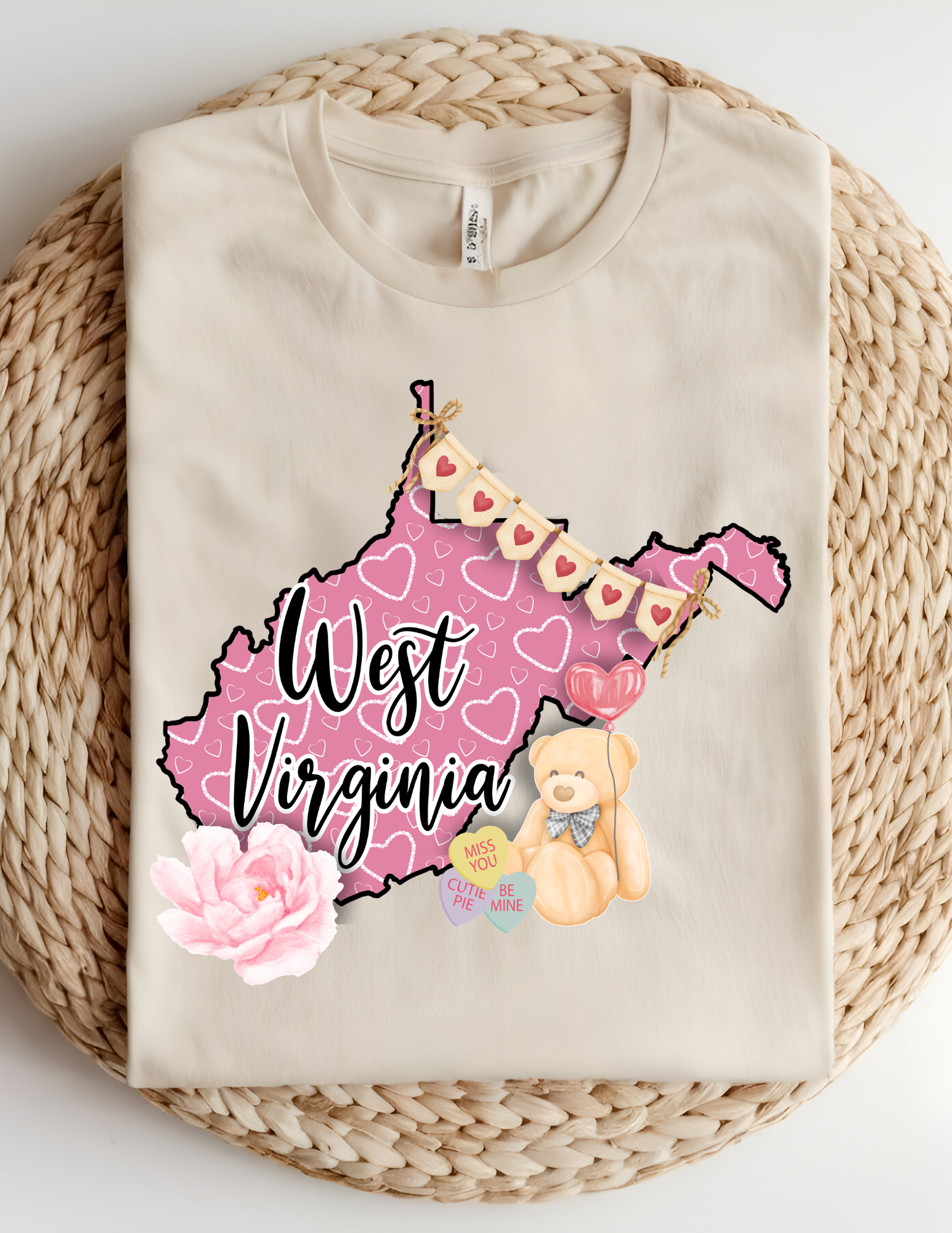 West Virginia Sweetheart Tee 💕