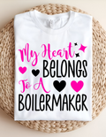 My Heart Belongs to a Boilermaker Tee