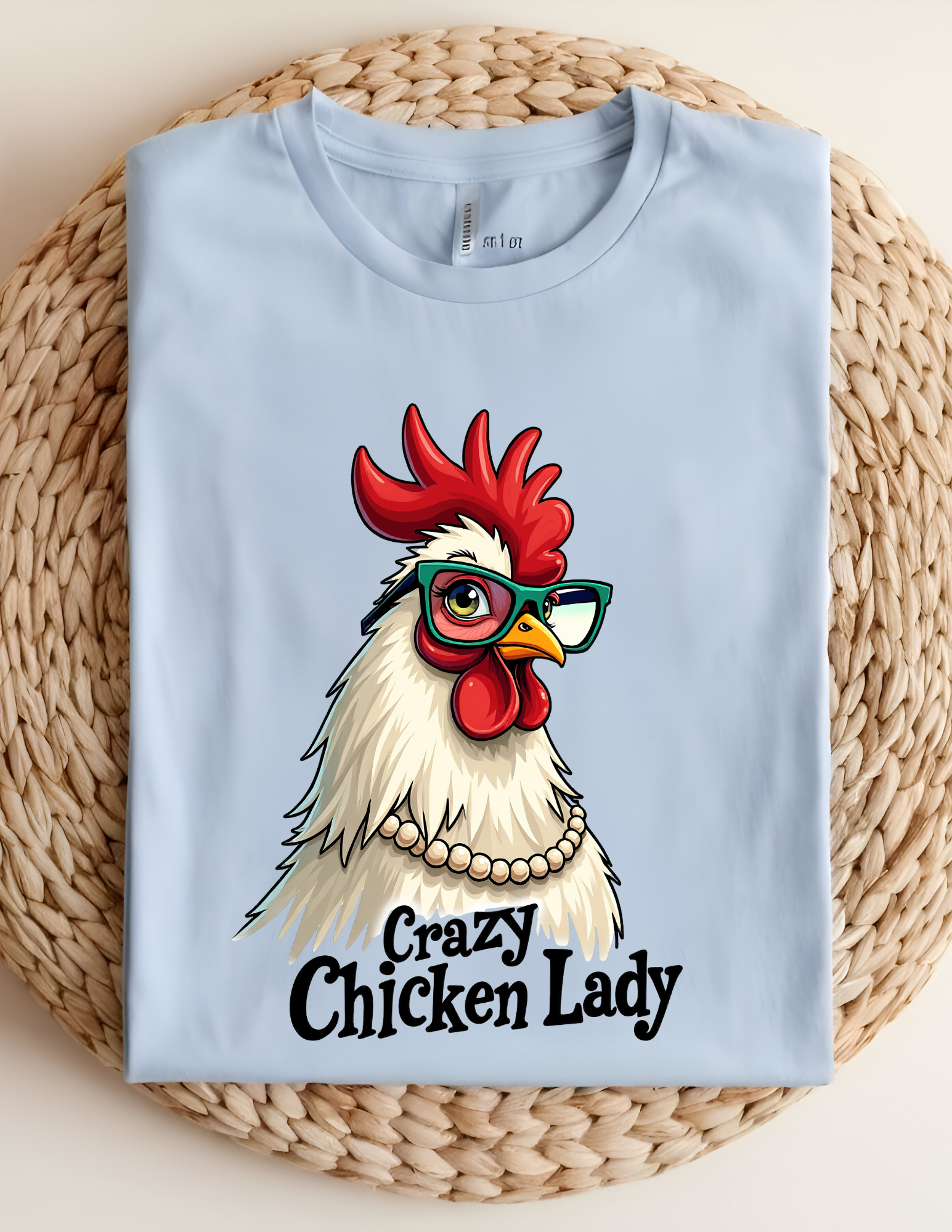 Crazy Chicken Lady Graphic Tee