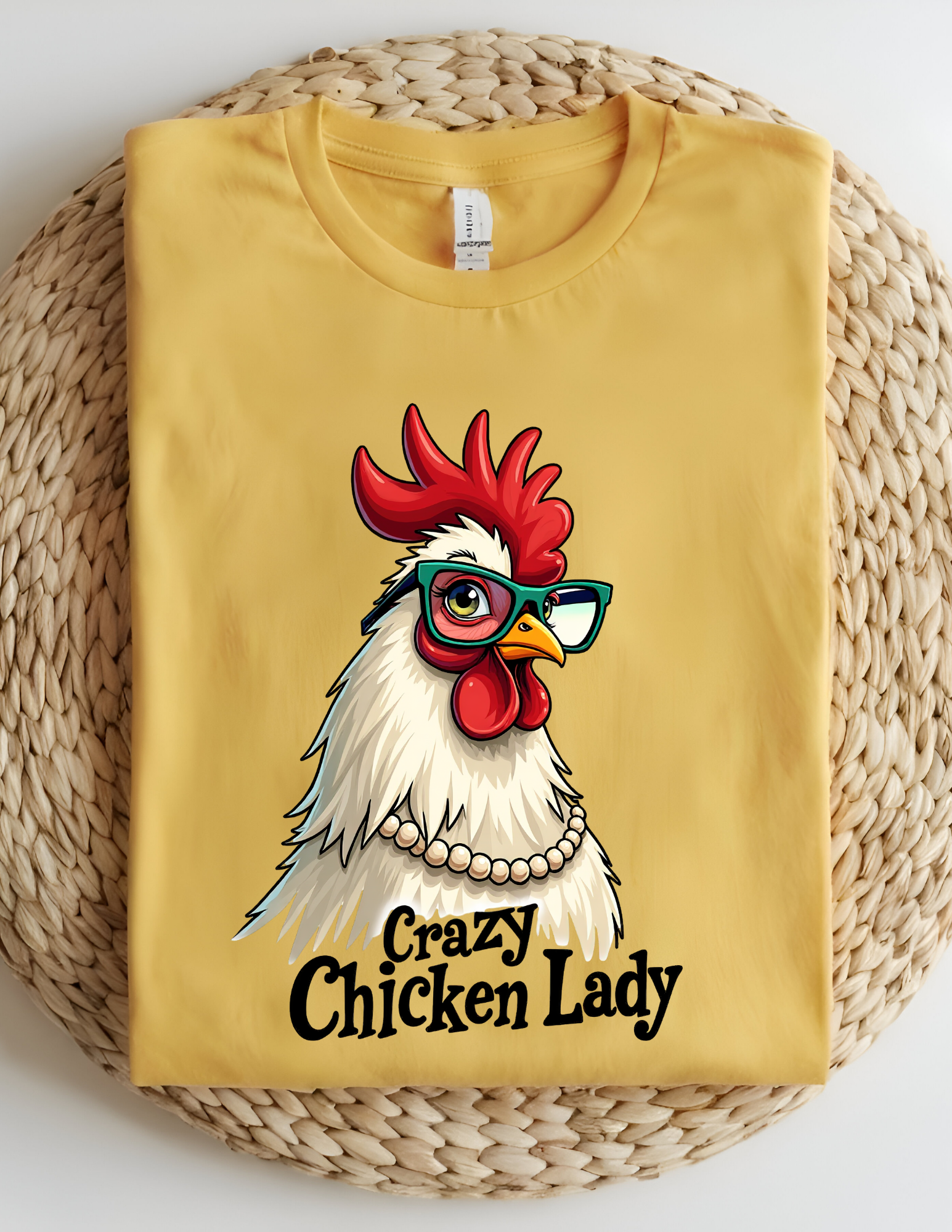 Crazy Chicken Lady Graphic Tee