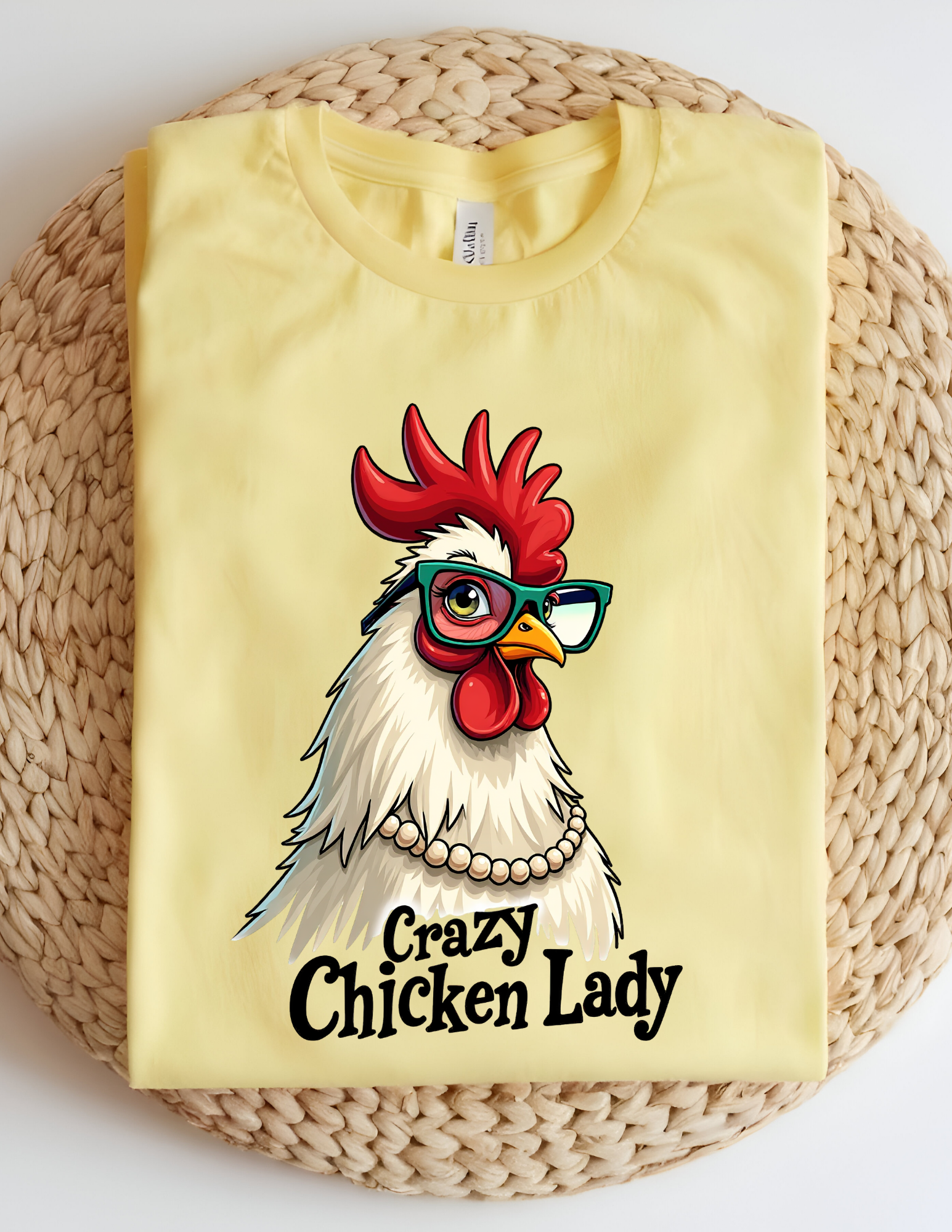 Crazy Chicken Lady Graphic Tee