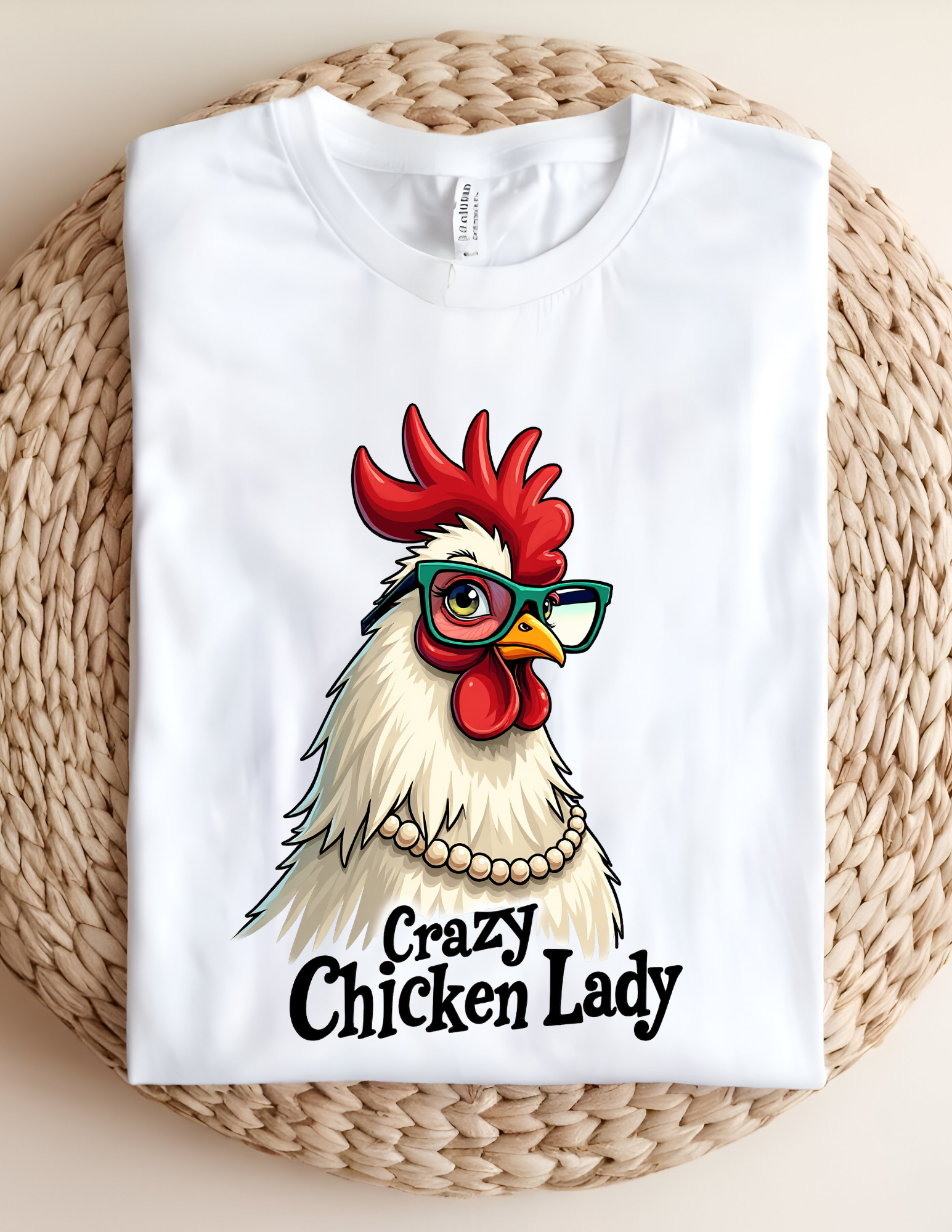 Crazy Chicken Lady Graphic Tee