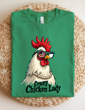 Crazy Chicken Lady Graphic Tee