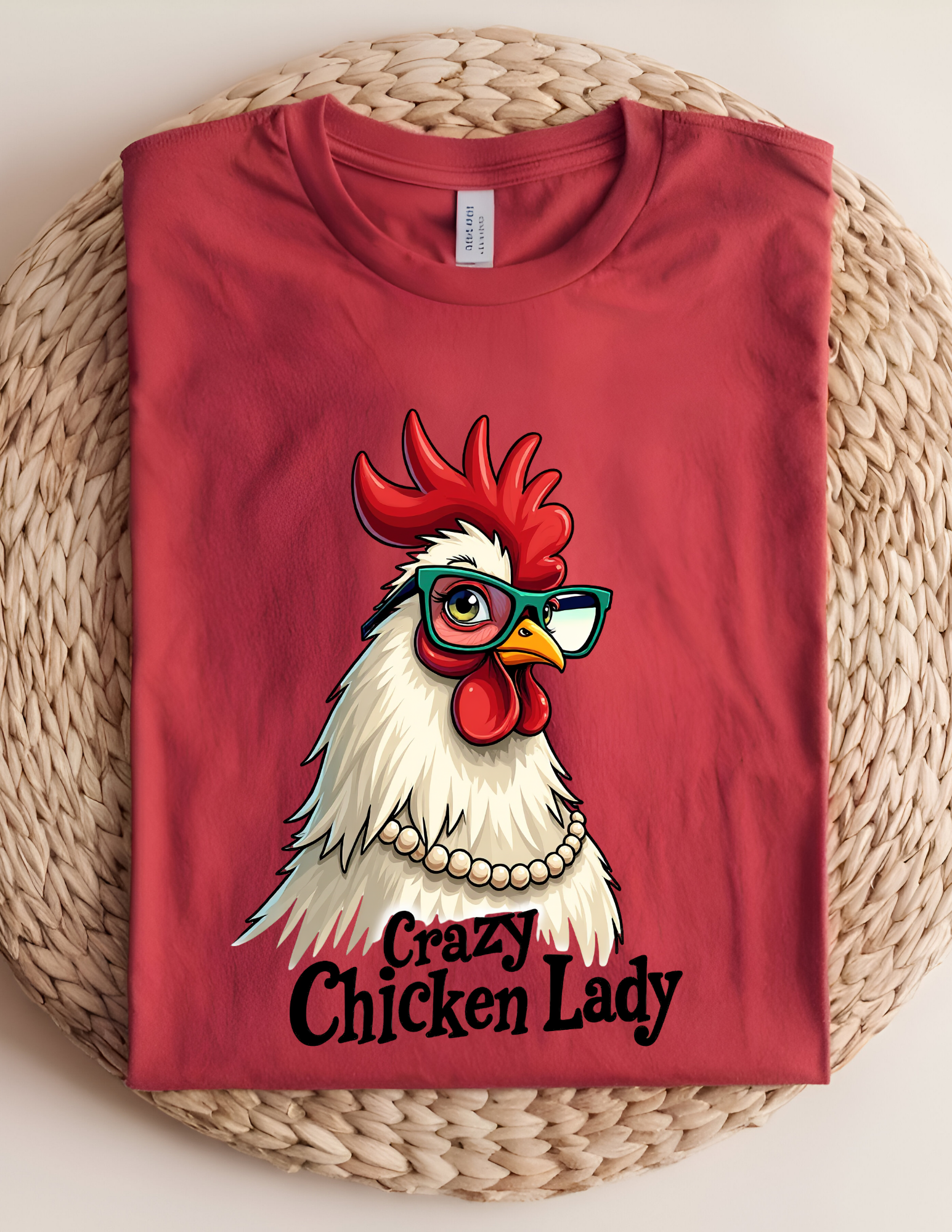 Crazy Chicken Lady Graphic Tee