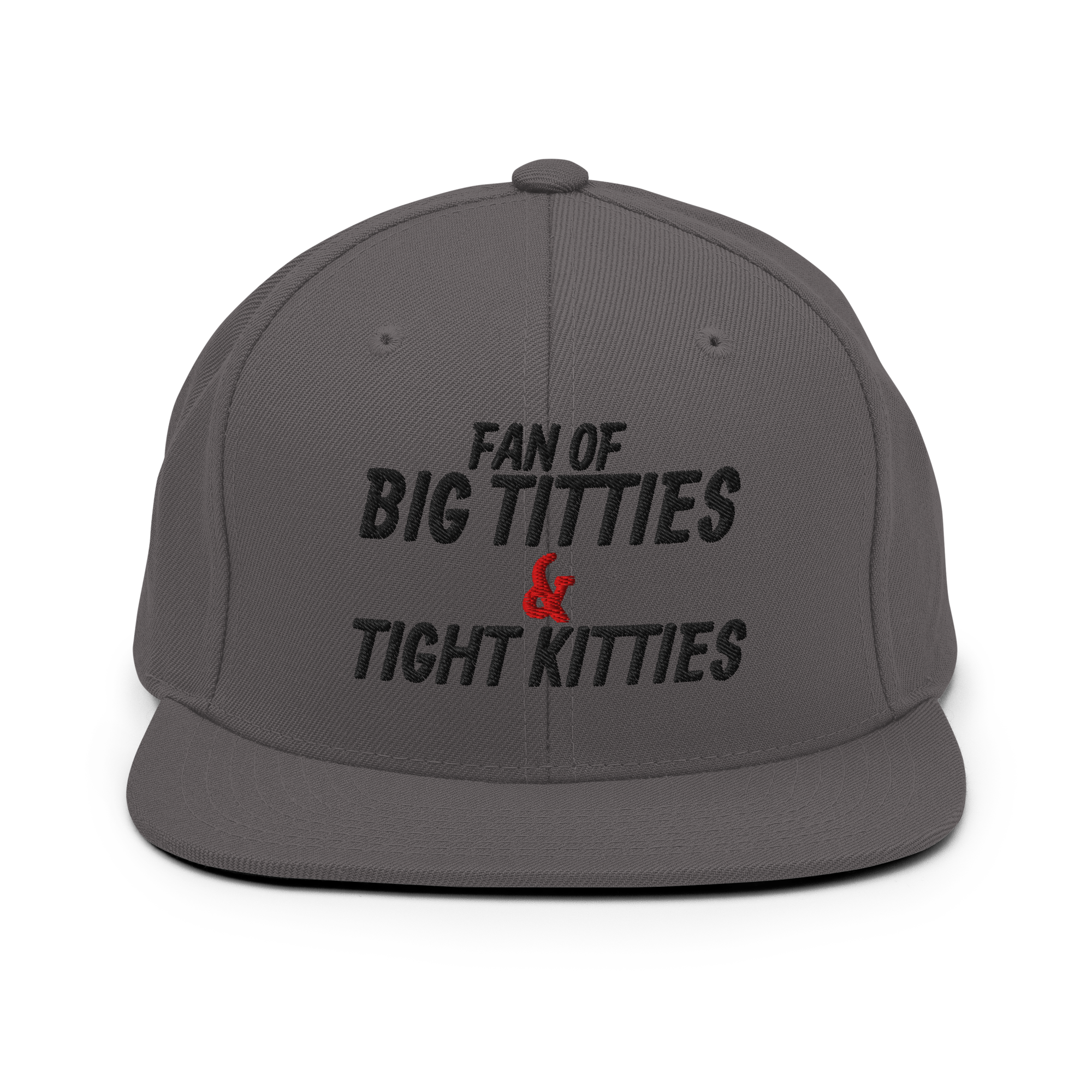 “Fan of Big Titties & Tight Kitties” Snapback Hat 😏🐱