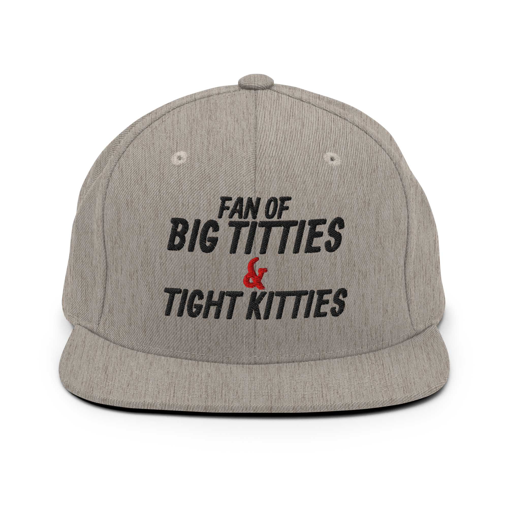 “Fan of Big Titties & Tight Kitties” Snapback Hat 😏🐱