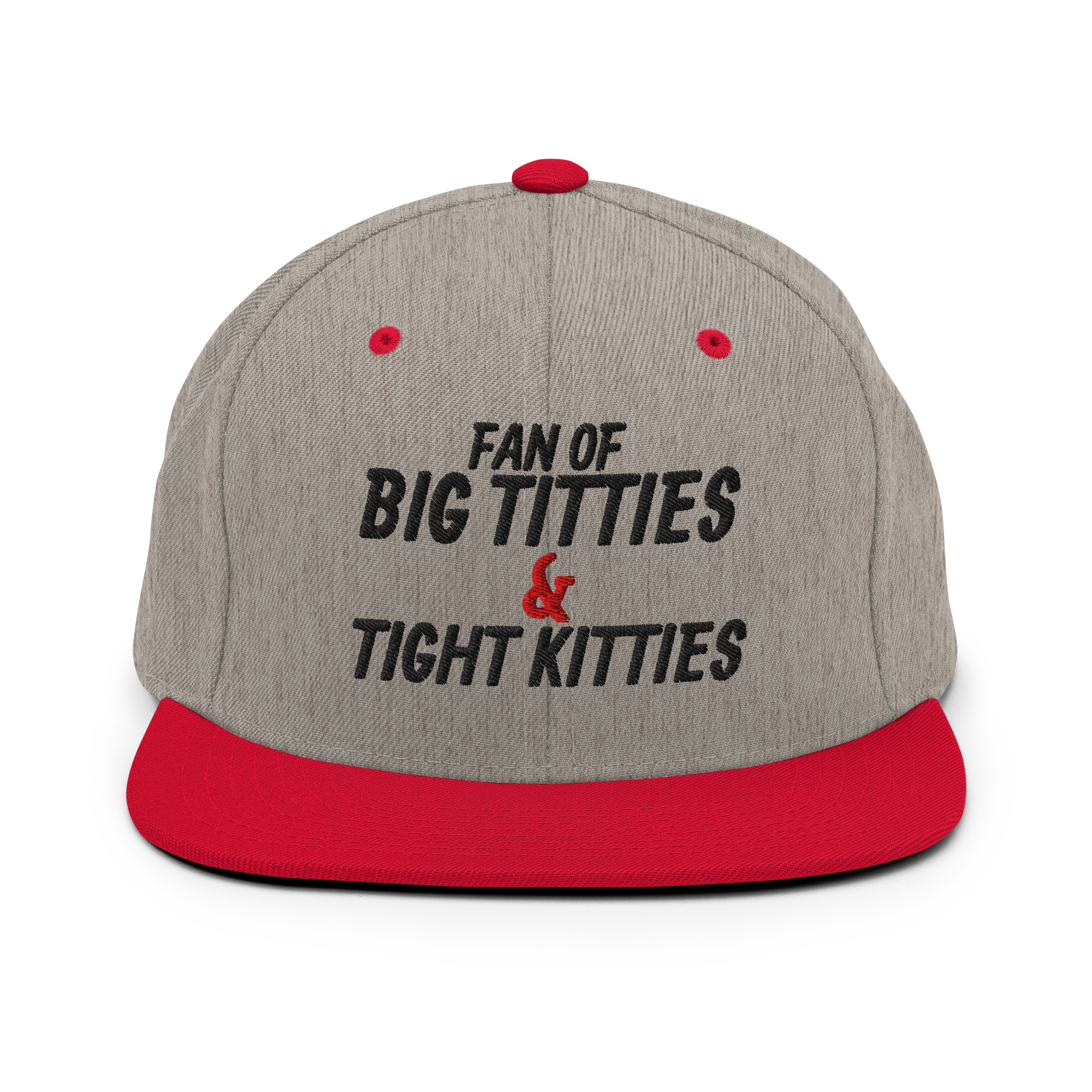 “Fan of Big Titties & Tight Kitties” Snapback Hat 😏🐱