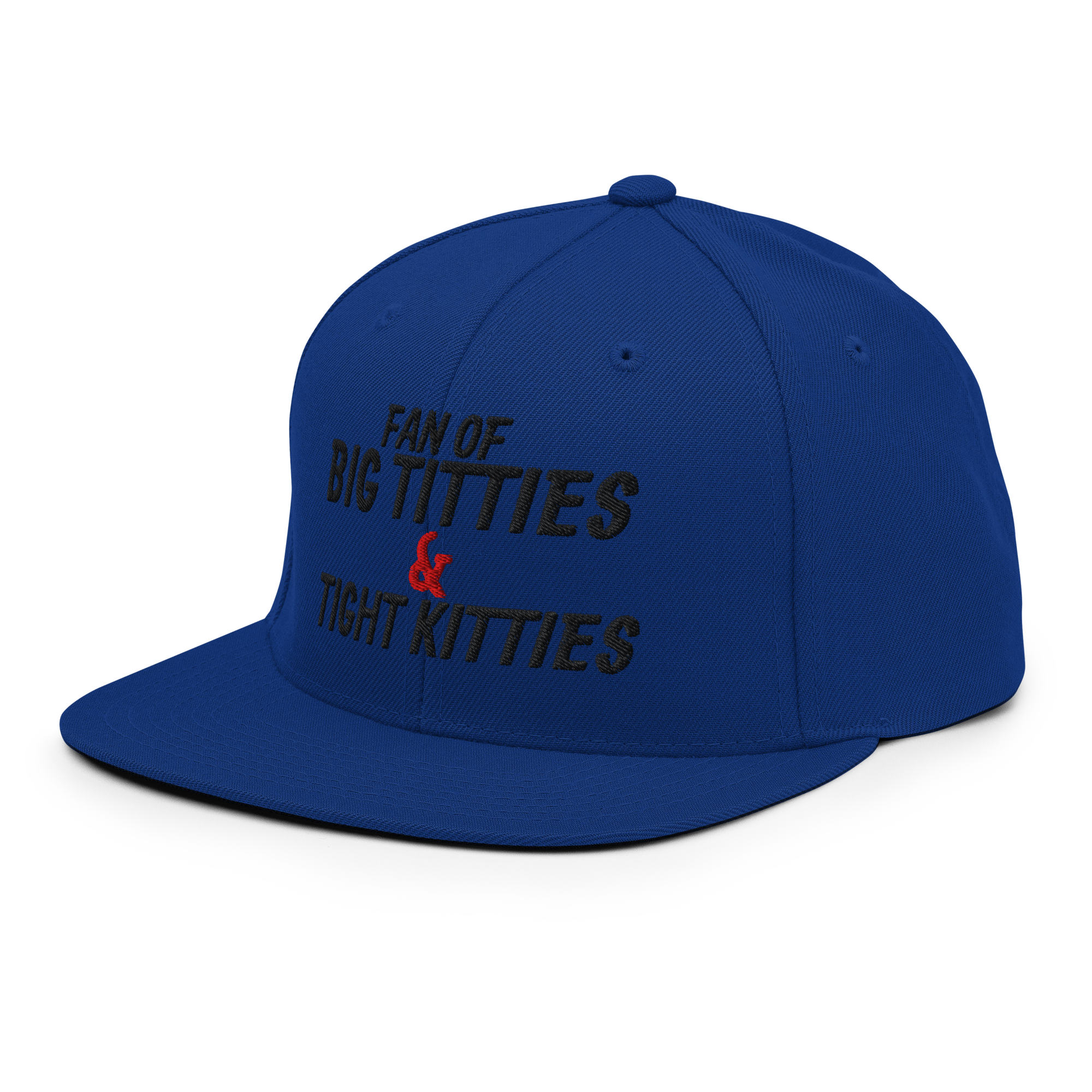 “Fan of Big Titties & Tight Kitties” Snapback Hat 😏🐱
