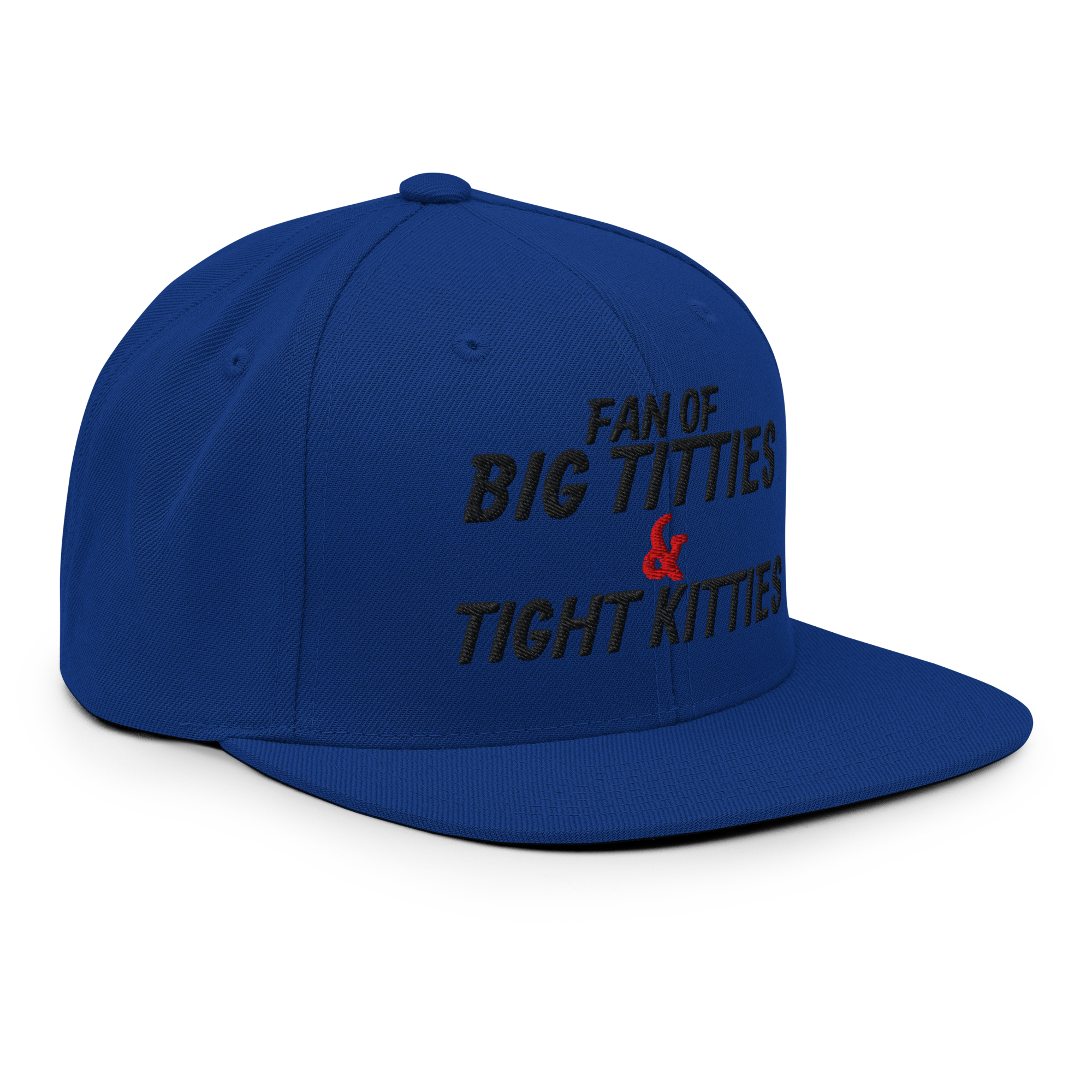 “Fan of Big Titties & Tight Kitties” Snapback Hat 😏🐱