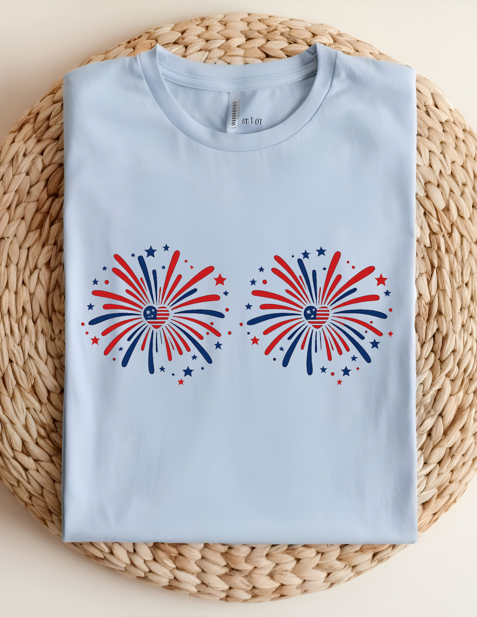 Patriotic Fireworks Freedom Tee