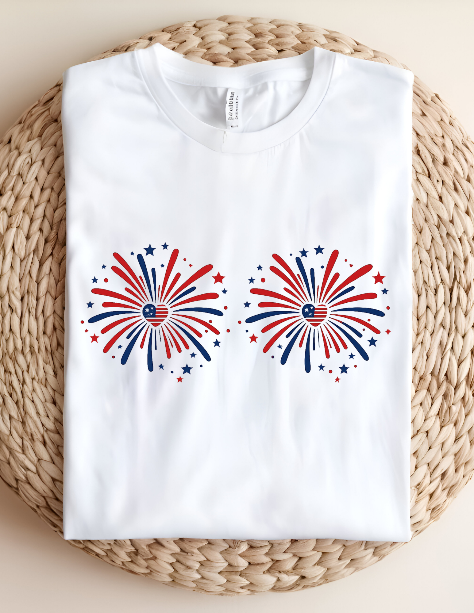 Patriotic Fireworks Freedom Tee