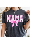 Floral Bow Mama Graphic Tee